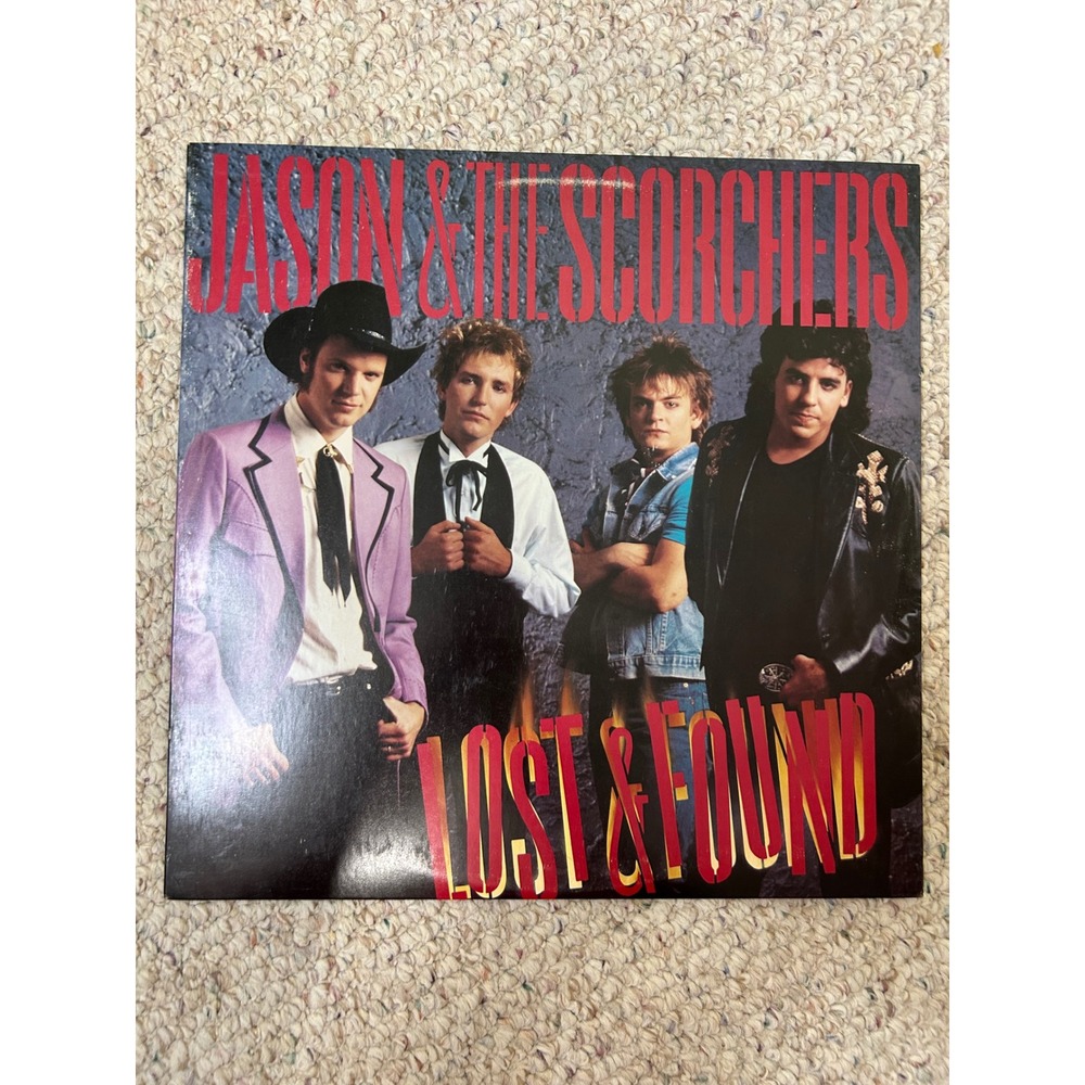 Jason & The Scorchers Lost & Found Vinyl LP 1985 EMI America ST-17153 Cowpunk